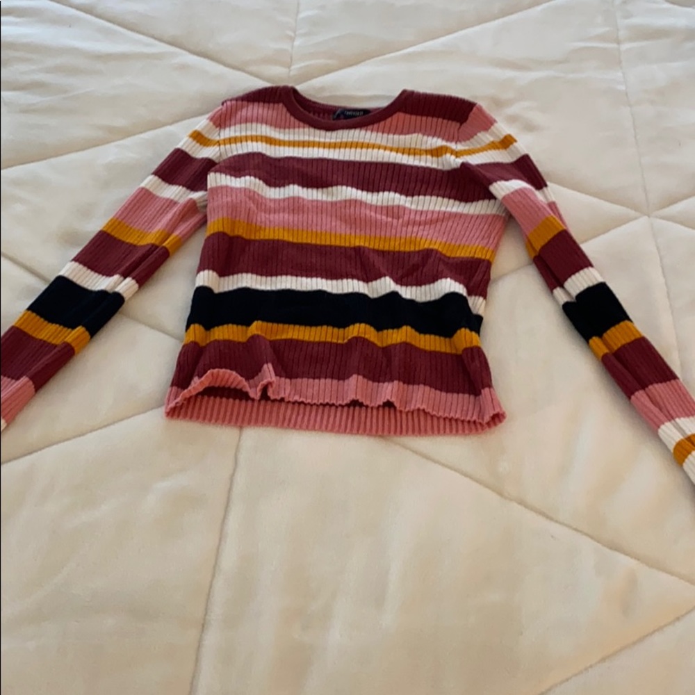 Long sleeve sweater top